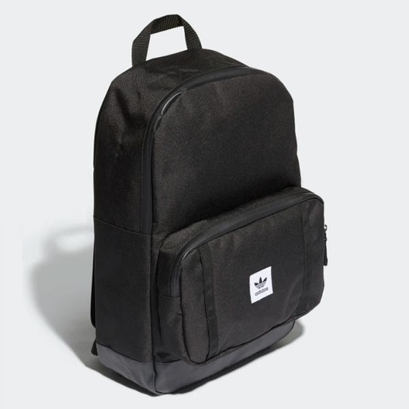 Adidas Classic BP backpack school new black book bag mens womens laptop sleeve - Picture 14 of 16